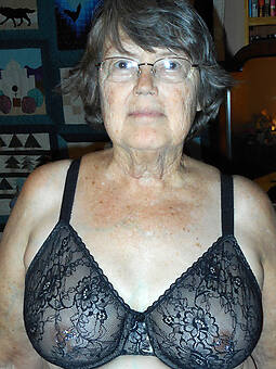 hotties grandma in lingerie