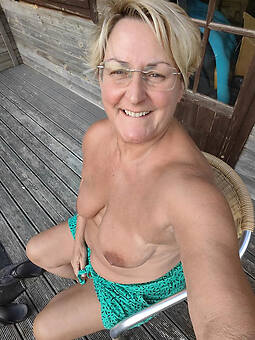 naughty 50 year old grandmother nude  photo