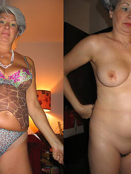 naughty dressed undressed old women