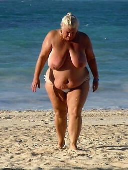 naughty beach grandma